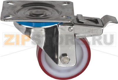 ДИСКОВОЕ ПОВОРОТНОЕ КОЛЕСО С ТОРМОЗОМ 