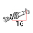 Drain fitting Scotsman B 31