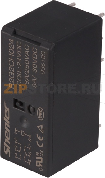 Реле силовое 8 A, 60 В/DC, 2CO Shenler R2G2CH060 