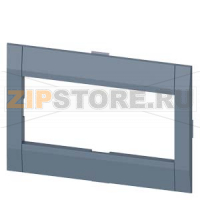 ДЕКОРАТИВНАЯ НАКЛАДКА 101,6 X 45,65 MM (W X H) ПРИНАДЛЕЖНОСТЬ ДЛЯ   4-ПОЛ. 3VA100/160 БЕЗ ДОСТУПА К TMTU УЗО, РАСПОЛОЖЕННОГО НА СТОРОНЕ НАГРУЗКИ  RCD320 160 4-ПОЛ. 3VA9114-0RL10 RCD520 160 4-ПОЛ. 3VA9114-0RL20 Siemens 3VA9054-0SB10