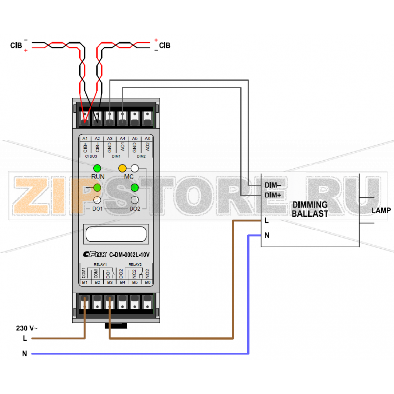 TECO C-DM-0002L-10V 
