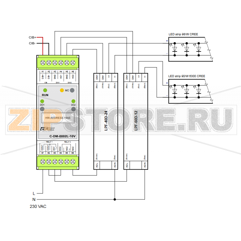 TECO C-DM-0002L-10V 