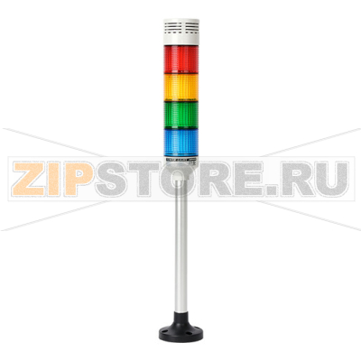 Колонна сигнальная, светодиодная, модульная, Ø: 56 мм Autonics PTE-DPZ-402-RYGB 