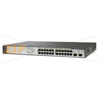 Коммутатор Cisco WS-C3750V2-24TS-E 