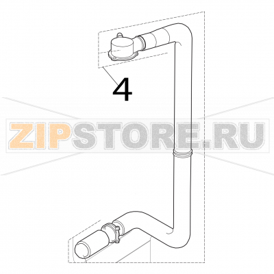 Collettore Elettrobar Fast 161 D Collettore Elettrobar Fast 161 DЗапчасть на деталировке под номером: 4