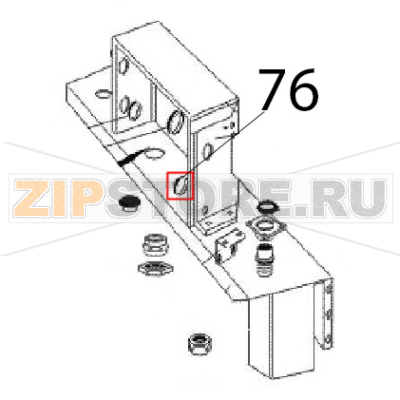 Connector grommet Ø: 7.5-11.5 Angelo Po FC241G Connector grommet Ø: 7.5-11.5 Angelo Po FC241GЗапчасть на деталировке под номером: 76
