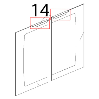 Maniglia inox Unox XL 193