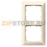 DELTA LINE ЭЛЕКТРИЧЕСКИЙ БЕЛЫЙ РАМКА 2-МЕСТНАЯ 151X80MM Siemens 5TG2582-0