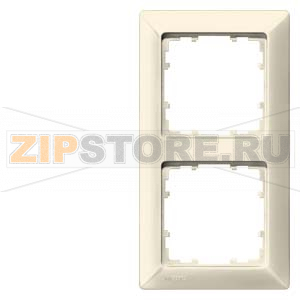 DELTA LINE ЭЛЕКТРИЧЕСКИЙ БЕЛЫЙ РАМКА 2-МЕСТНАЯ 151X80MM Siemens 5TG2582-0 