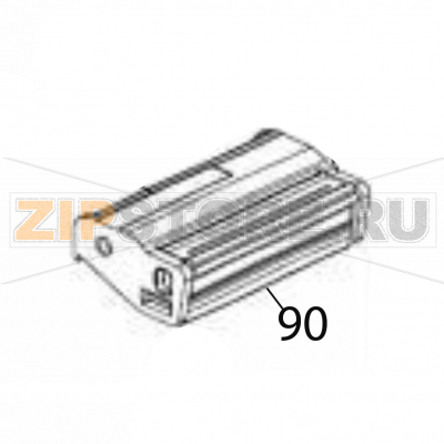 Печатающая термоголовка Sato CG208TT (203dpi) Печатающая термоголовка для принтера Sato CG208TT (203dpi)Запчасть на деталировке под номером: 90