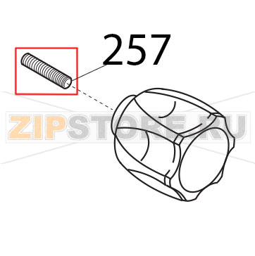 Vite senza testa CE DIN913, M8x45 Sirman Canova 300 Vite senza testa CE DIN913, M8x45 Sirman Canova 300Запчасть на деталировке под номером: 257