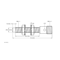 Датчик индуктивный Turck NI3-EG08-AN6X-H1341