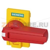 РУКОЯТКА ПРЯМОГО ПРИВОДА ЖЕЛТО-КРАСНЫЙ ДЛЯ ТИПОРАЗМЕРА 1 Siemens 3KD9101-2