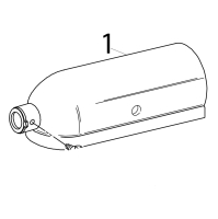 Gearcase motor housing KitchenAid 5K45SSEWH