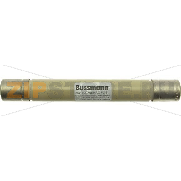 Предохранитель VT, 3.15 A, AC 12 kV, 45 кА, 195x25.4 мм, резерв, BS, IEC Eaton 12KV 3.15A FUSE 