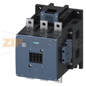 КОНТАКТОР, 690A/AC-1 AC/DC-НОМИНАЛЬНОЕ ПИТАЮЩЕЕ НАПРЯЖЕНИЕ УПРАВЛЕНИЯ UC 575-600V БЛОК-КОНТАКТЫ 2НО+2НЗ 3-Х ПОЛЮСНЫЙ, ТИПОРАЗМЕР S12 ШИННОЕ ПРИСОЕДИНЕНИЕ ПРИВОД: ОБЫЧНЫЙ Siemens 3RT1476-6AT36 