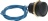 PUSHBUTTON BLACK 1-POLE