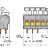 PCB terminal block; push-button; 2.5 mm; Pin spacing 5/5.08 mm; 5-pole; suitable for Ex-e applications; CAGE CLAMP®; commoning option; 2,50 mm; light gray Wago 257-455/000-009/999-950 - PCB terminal block; push-button; 2.5 mm; Pin spacing 5/5.08 mm; 5-pole; suitable for Ex-e applications; CAGE CLAMP®; commoning option; 2,50 mm; light gray Wago 257-455/000-009/999-950