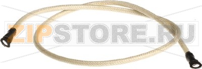 Wire 2,5 mm²   500 mm length  ring eye - 