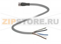 Кабель датчика-исполнительного устройства Cable socket, shielded V31-GM-1,5M-PUR-ABG Pepperl+Fuchs