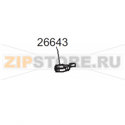 Fascetta piccola X cabl Smeg ALFA 43 X Fascetta piccola X cabl Smeg ALFA 43 XЗапчасть на деталировке под номером: 26643Название запчасти на итальянском языке: Fascetta piccola X cabl Smeg ALFA 43 X