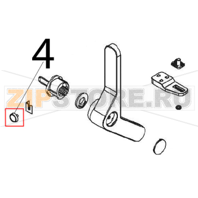 Magnet Angelo Po FX61E2 Magnet Angelo Po FX61E2Запчасть на деталировке под номером: 4