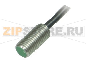 Индуктивный датчик Inductive sensor NBB1,5-8GM16-E2 Pepperl+Fuchs General specificationsSwitching functionNormally open (NO)Output typePNPRated operating distance1.5 mmInstallationflushOutput polarityDCAssured operating distance0 ... 1.2 mmActuating elementmild steel, e. g. 1.0037, SR235JR (formerly St37-2) 8 mm x 8 mm x 1 mmReduction factor rAl 0.4Reduction factor rCu 0.3Reduction factor r304 0.7Reduction factor rBrass 0.4Nominal ratingsOperating voltage10 ... 30 VSwitching frequency0 ... 6000 HzHysteresis0.02 ... 0.15  mmReverse polarity protectionyesShort-circuit protectionyesOverload resistanceyesWire breakage protectionyesInductive overvoltage protectionyesSurge suppressionyesRipple10  %Voltage drop&le 1.5 VRepeat accuracy0.02 mmOperating current0 ... 200 mAOff-state current0.01 mANo-load supply current&le 10 mASwitching state indicatorLED, yellowFunctional safety related parametersMTTFd3530 aMission Time (TM)20 aDiagnostic Coverage (DC)0 %Approvals and certificatesCCC approvalCCC approval / marking not required for products rated &le36 VAmbient conditionsAmbient temperature-25 ... 85 °C (-13 ... 185 °F)Storage temperature-40 ... 85 °C (-40 ... 185 °F)Mechanical specificationsConnection typecable PVC , 2 mCore cross-section0.14 mm2Housing materialStainless steel 1.4305 / AISI 303Sensing facePVCHousing diameter8 mmDegree of protectionIP67Mass35 g