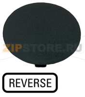 Шильдик кнопочный, черный гриб, REVERSE Eaton M22-XDP-S-GB16