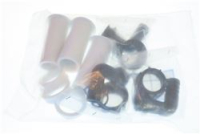 RC- SET 3 PILETTE CON GHIERA E POR.GOMMA