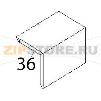 El. box protection Angelo Po 1G1PE1EV El. box protection Angelo Po 1G1PE1EVЗапчасть на деталировке под номером: 36