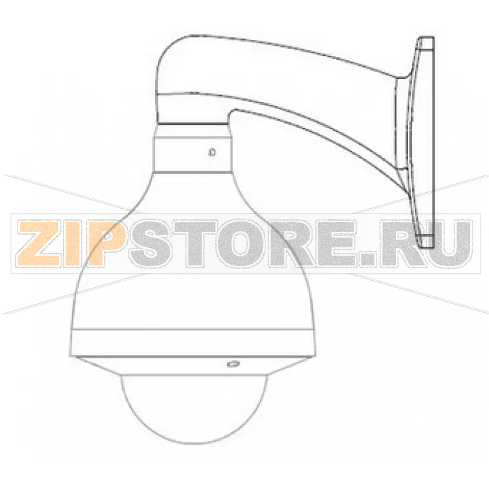 Кронштейн настенный Dahua PFB300W 