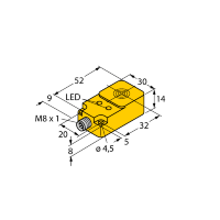 Датчик индуктивный Turck BI10U-Q14-AN6X2-V1131