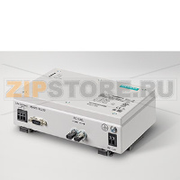 конвертер оптоволок. в RS232 до 115 кбод вспом.напр.: 24–250 В DC и 110–230 В AC с реле оповещения об ошибках подключение интерфейс RS232 с пом. 9-конт. штекера D-sub, подкл.оптовол.820 нм, разъем ST монтаж на DIN-рейку металлический корпус Siemens 7XV565