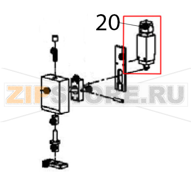 Microswitch Escher PM 60-V Microswitch Escher PM 60-VЗапчасть на деталировке под номером: 20