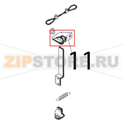 Upper hinge RH Angelo Po 0A1FR1G Upper hinge RH Angelo Po 0A1FR1GЗапчасть на деталировке под номером: 11