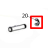 E-ring D3.0*D7.0*0.6t mm Godex G500