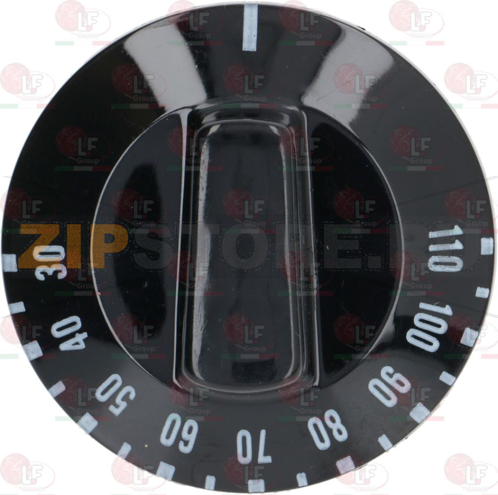 ЧЕРНАЯ РУЧКА Ø 50 ММ 30-110°С 