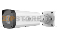Uniview IPC2325SB-DZK-I0 Видеокамера IP Уличная цилиндрическая антивандальная: моториз. объектив 2.7-13.5мм, 5MP, Smart IR 50m, WDR 120dB, Ultra 265/H.264/MJPEG, Smart функции, LightHunter, Alarm: 1 in/1 out,Audio: 1 in/1 out, MicroSD, PoE, IP67/IK10