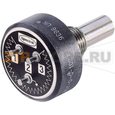Потенциометр поворотный 1 Вт, моно, 50 кОм, 1 шт Vishay 357B0503MXB251S22 