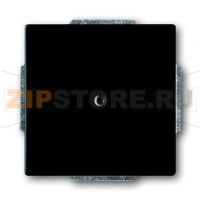 Заглушка с суппортом, чёрный бархат ABB 2CKA001710A3895