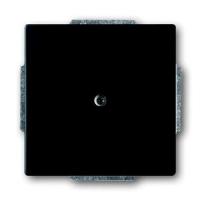 Заглушка с суппортом, чёрный бархат ABB 2CKA001710A3895