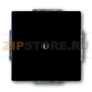 Заглушка с суппортом, чёрный бархат ABB 2CKA001710A3895 