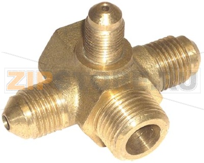 ТРЕХТОРОННЕЕ СОЕДИНЕНИЕ Ø 1/4&quot;M-1/4&quot;M-1/8&quot;M 