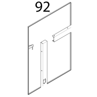 Guarnizione interna porta Tecnoeka KF 1010 EV UD