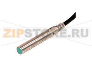 Индуктивный датчик Inductive sensor NCB4-12GM70-E3-M Pepperl+Fuchs General specificationsSwitching functionNormally closed (NC)Output typePNPRated operating distance4 mmInstallationflushOutput polarityDCAssured operating distance0 ... 3.24 mmReduction factor rAl 0.45Reduction factor rCu 0.4Reduction factor r304 0.75Nominal ratingsOperating voltage10 ... 60 VSwitching frequency0 ... 1000 HzHysteresistyp. 5  %Reverse polarity protectionreverse polarity protectedShort-circuit protectionpulsingVoltage drop&le 3 VRated insulation voltage60 VOperating current0 ... 200 mAOff-state current0 ... 0.5 mA typ. 0.1 &microANo-load supply current&le 10 mASwitching state indicatorLED, yellowFunctional safety related parametersMTTFd1090 aMission Time (TM)20 aDiagnostic Coverage (DC)0 %Approvals and certificatesProtection classIIRated insulation voltage60 VRated impulse withstand voltage800 VUL approvalcULus Listed, General PurposeCSA approvalcCSAus Listed, General PurposeE1 Type approval10R-04Ambient conditionsAmbient temperature-40 ... 85 °C (-40 ... 185 °F)Mechanical specificationsConnection typecable PUR , 2 mCore cross-section0.75 mm2Housing materialStainless steel 1.4305 / AISI 303Sensing facePBTHousing diameter12 mmDegree of protectionIP69KMass120 g