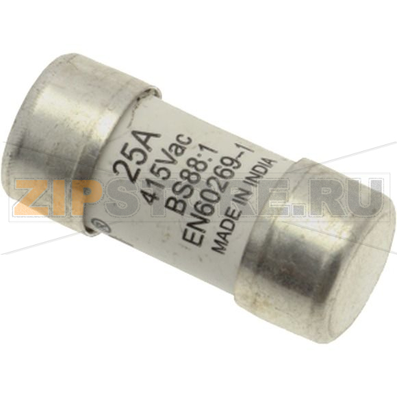 Предохранитель, 25 A, AC 415 В, 80 кА, BS88, 13x29 мм, gL/gG, BS Eaton STREET LIGHTING FUSE >25A 