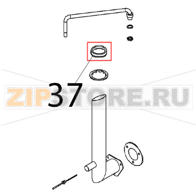 Anello tenuta Angelo Po FX101G2 Anello tenuta Angelo Po FX101G2Запчасть на деталировке под номером: 37