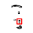 Tapping screw, P, NI, 3*8, tap III Godex RT230
