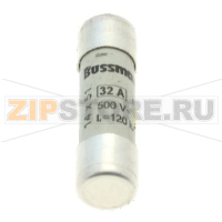 Предохранитель, 32 A, AC 500 В, 120 кА, 14x51 мм, gL/gG, IEC Eaton CYLINDRICAL FUSE 14x51 32A G