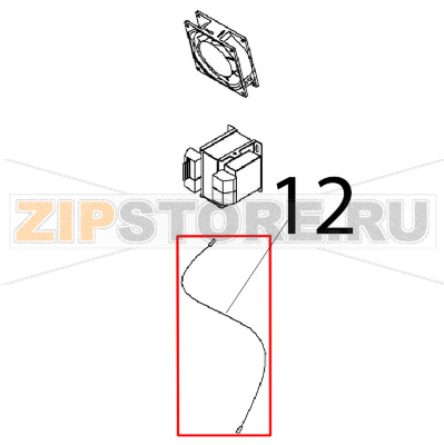 Cavo RJ45-RJ45 Angelo Po FX101G2 Cavo RJ45-RJ45 Angelo Po FX101G2Запчасть на деталировке под номером: 12